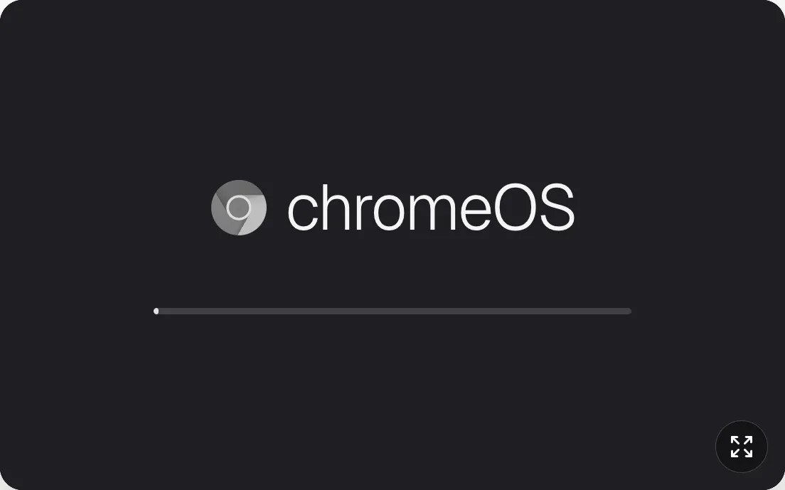 Fake Chromebook ChromeOS Update Screen preview